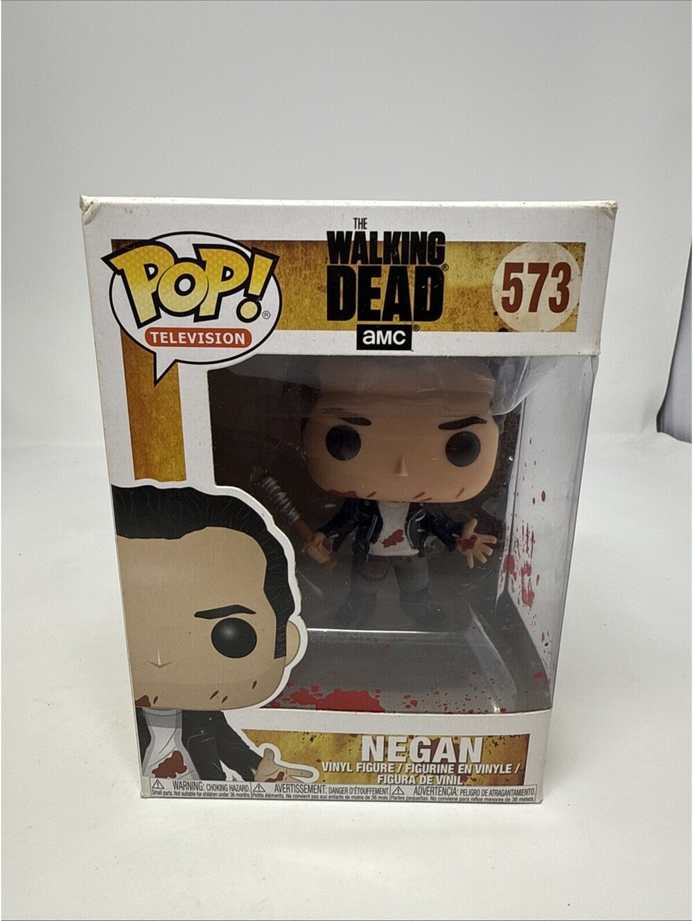 Funko Pop! Television The Walking Dead Negan Blood Splatter Vinyl #573